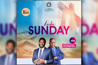 design a unique and exceptional church flyer