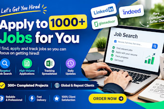 search and apply for 1000 jobs for you