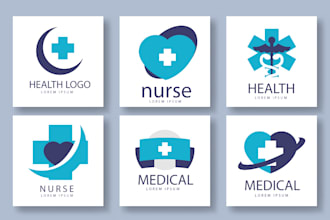 design a custom logo for healthcare, wellness, or medical businesses