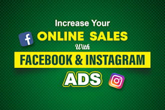 be your shopify facebook ads campaign, instagram ads, meta ads marketing manager