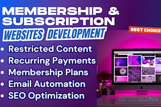 set up membership or subscription website on wordpress
