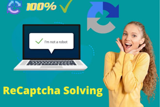 solve an unlimited and accurate captcha,data entry,form fill