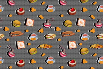 do seamless pattern design, textile pattern, fabric design