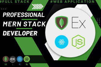 develop mern stack web application