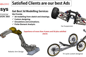 design your ideas, products and models in solidworks