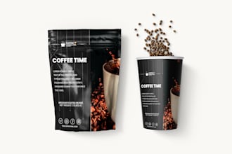 make good pouch design, pouch label design and packaging design