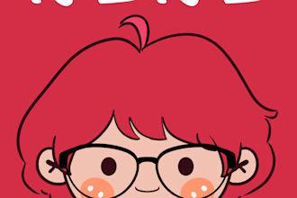 draw a cartoon illustration