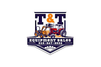 design good looking equipment dealer logo