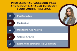 be a pro facebook page and group manager to boost your online presence