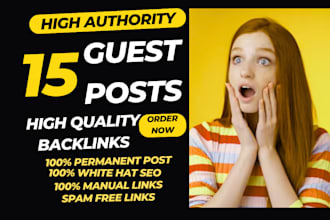 create high da guest post backlinks with SEO quality guest posting service