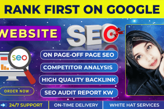google top rank your website by white hat monthly SEO service