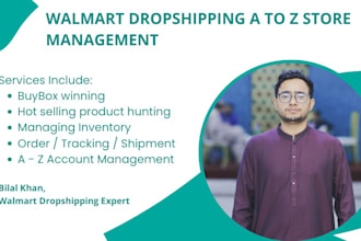 do walmart dropshipping a to z store management