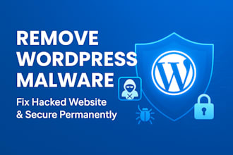 remove wordpress malware, fix hacked website, and secure it permanently