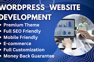 develop a customized professional wordpress website for your business
