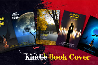 design kindle book cover and ebook cover designs