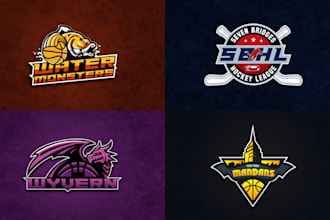do gaming mascot sports logo design