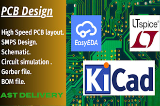 design a pcb for your electronic circuit