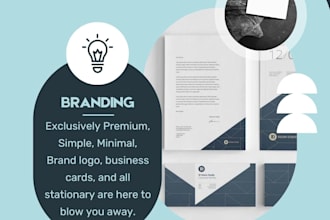 create modern branding stationary for your business