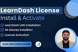 install and integrate learndash lms license