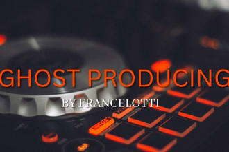ghost produce a techhouse, techno, minimal track for you
