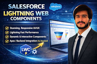 do salesforce lwc development with apex integration
