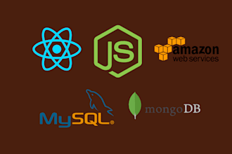 develop full stack web development with react js, node js, mongodb and sql