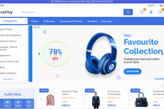 setup multivendor ecommerce system like amazon daraz admin and app
