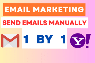 send 500 emails manually one by one