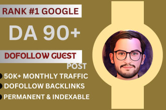 do high da guest post on da90 blog with dofollow SEO backlinks