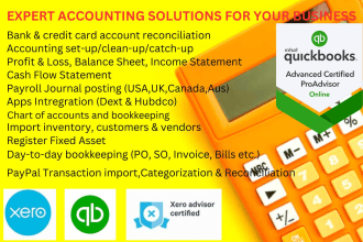 do bank and credit card reconciliation in qb and xero
