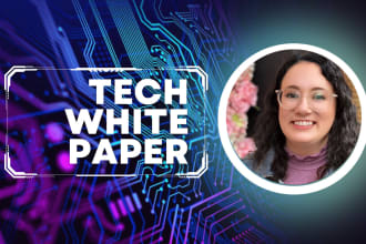write industry leading white papers for your tech company