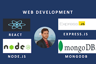 build web app using react js , node js , mongodb, express js