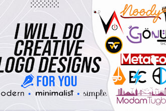 do professional creative modern logo design