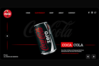 design a professional, minimal and optimized website design