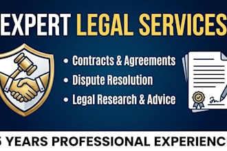draft and review professional legal contracts and agreements