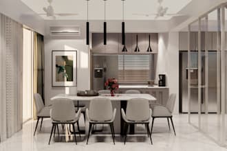 do interior design  with realistic render