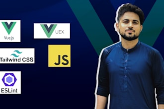 create a website using nuxt,vuetify and vue js