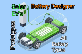help you in solar,vehicle,prototype battery design