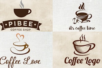 design modern coffee shop logo