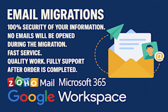 migrate and setup webmail with google workspace or office 365