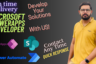 develop custom powerapps automate and sharepoint solutions for your business