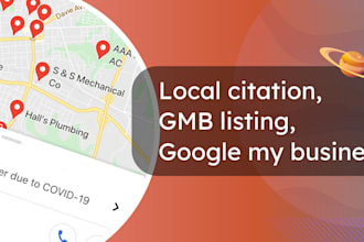 do top 250 local citation, gmb listing, google my business