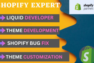 be your shopify liquid developer and fix your shopify store issues
