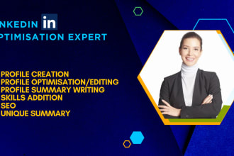 professionally craft and optimize your linkedin profile