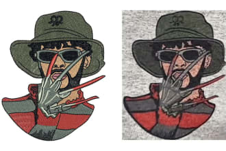 do custom embroidery digitizing and make dst, pes, jef, emb, exp, in 12 hours