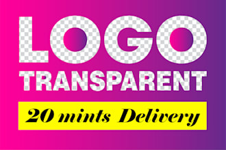vectorize,recreate, background remove, transparent vector logo