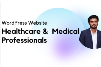 design website for healthcare and medical professionals