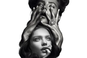 create professional tattoo design in realism style
