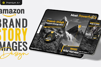 design creative amazon brand story