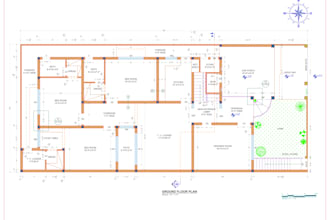 make 2d floor plan in autocad